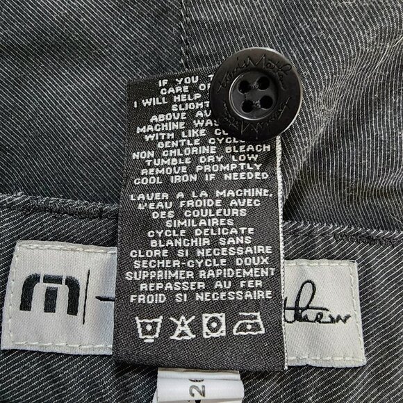 Travis Mathew Men's Black Shorts Size 38 Performance Stretch Golf Casual - Picture 5 of 7